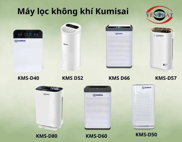 Một số model máy lọc không khí Kumisai tốt nhất nên mua