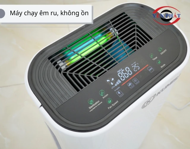 Máy chạy êm, không ảnh hưởng nhiều tới người dùng