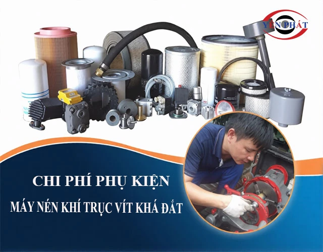 Nhược điểm máy nén khí trục vít
