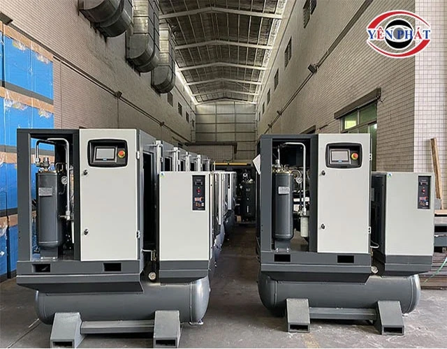 Máy nén khí trục vít Theo công nghệ nén khí