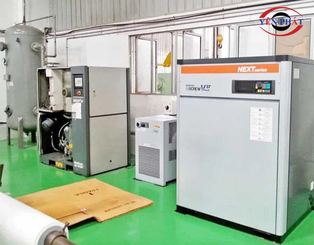 Ưu điểm máy nén khí trục vít
