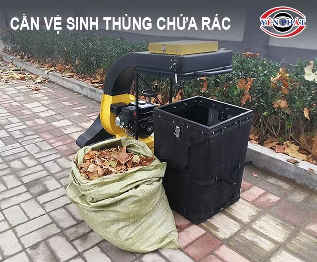 vệ sinh thùng chứa rác của Kumisai KMS-2K