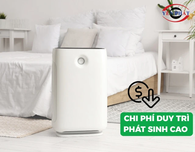 Chi phí bảo trì và thay thế màng lọc cao:
