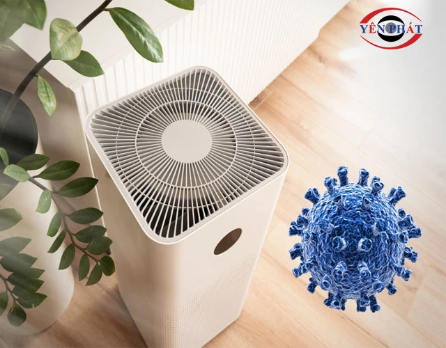 Máy có thể tiêu diệt hoàn toàn 100% virus, vi khuẩn