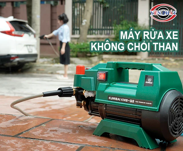 Máy rửa xe không chổi than