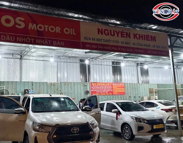 Rửa xe Nguyễn Khiêm