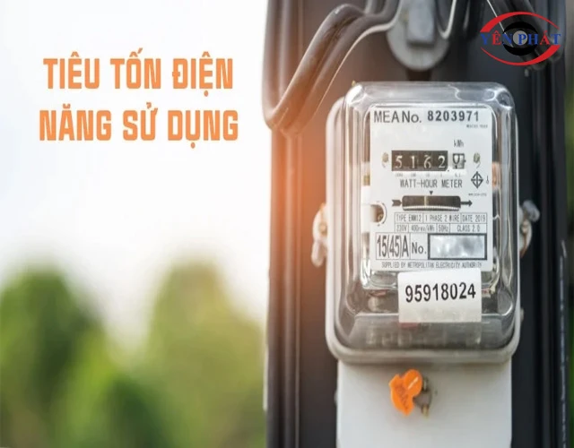 Tiêu tốn điện năng đáng kể