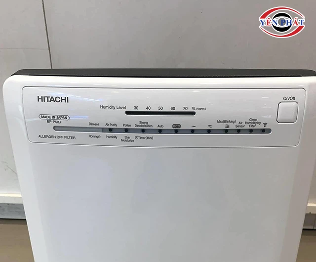hệ thống điều khiển của Máy lọc không khí Hitachi EP-PZ50J