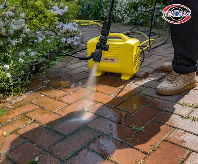 điều chỉnh áp cho máy phun rửa xe Karcher