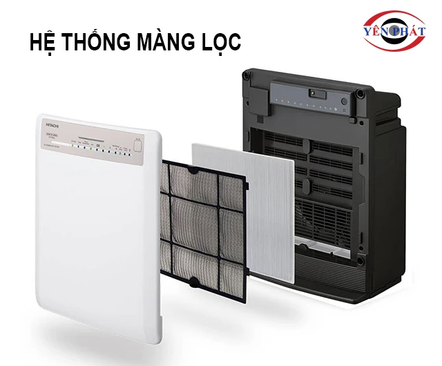 hệ thống màng lọc của Máy lọc không khí Hitachi EP-PZ50J