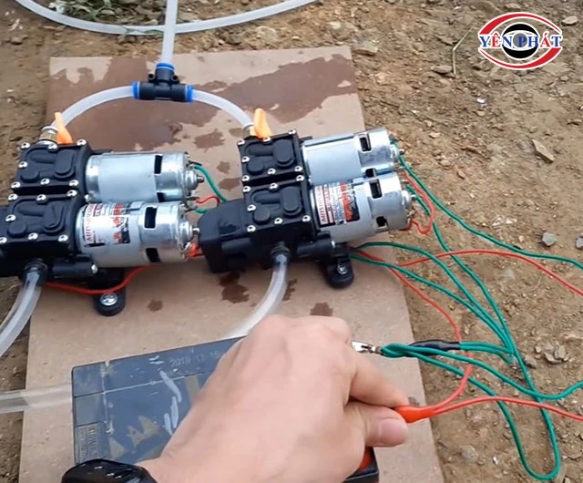 tự chế máy rửa xe tại nhà