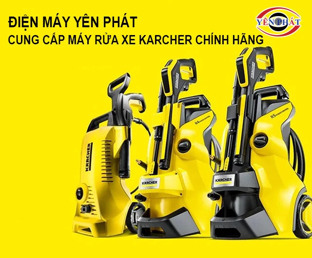 yên phát bán máy rửa xe Karcher 