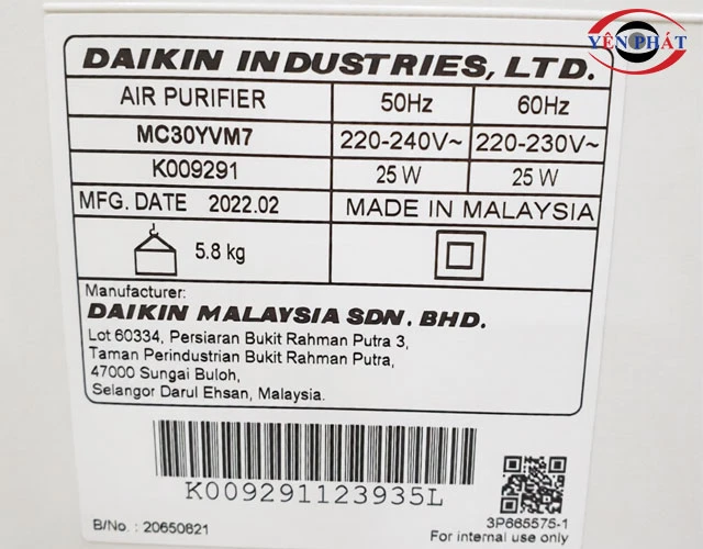 Kiểm tra tem nhãn và số Series