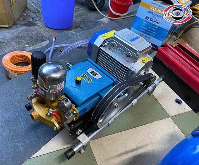 Máy rửa xe dây đai Nhật Bản Nakawa 5HP