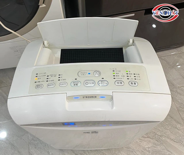 bảng điều khiển tiếng nhật của máy lọc không khí Nhật bãi