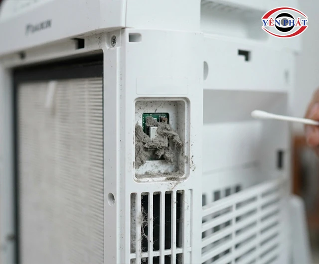  Cảm biến bụi bị bẩn