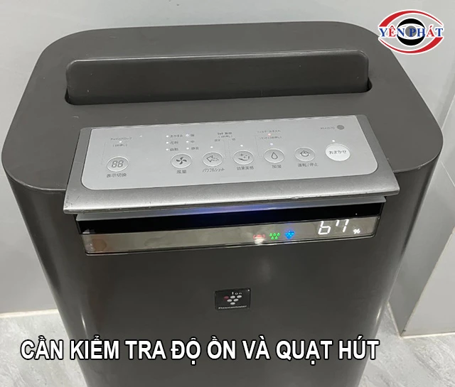kiểm tra độ ồn của máy lọc không khí Nhật bãi