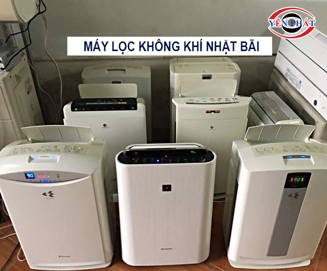 máy lọc không khí Nhật bãi