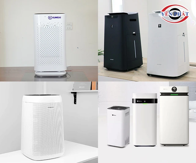 các thương hiệu máy lọc không khí lớn