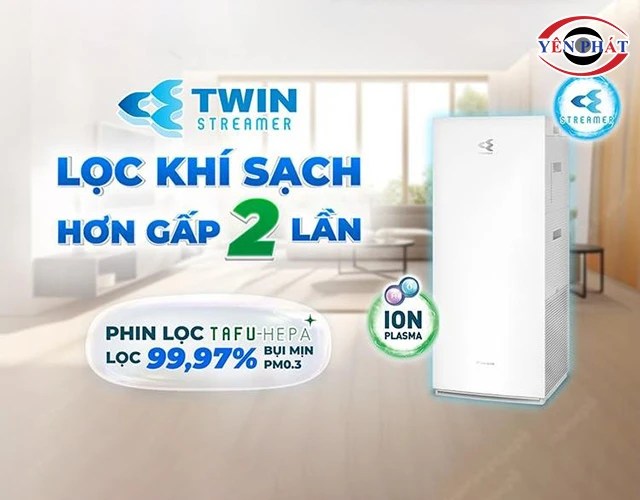 Daikin MCK70ZVM7-W 82W lọc bụi mịn