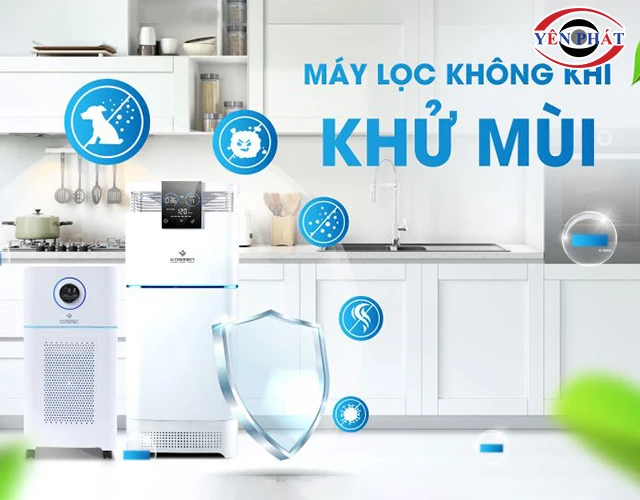 máy lọc không khí khử mùi nhanh