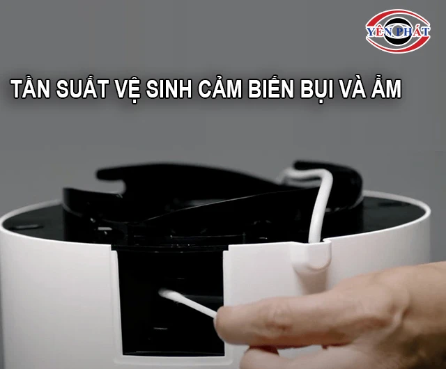 tần suất vệ sinh máy lọc khí Daikin