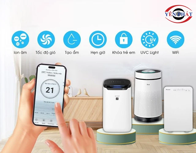 tính năng của máy lọc không khí 