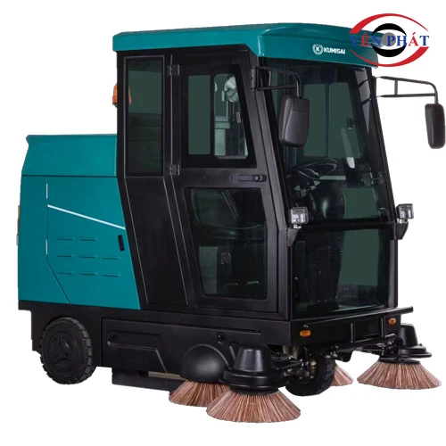 Xe quét rác ngồi lái Kumisai KMS 180 