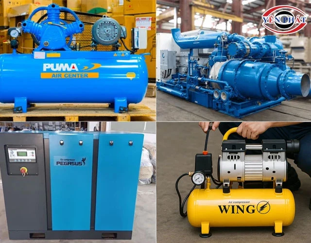 So sánh nhanh ưu nhược điểm của từng loại máy nén khí