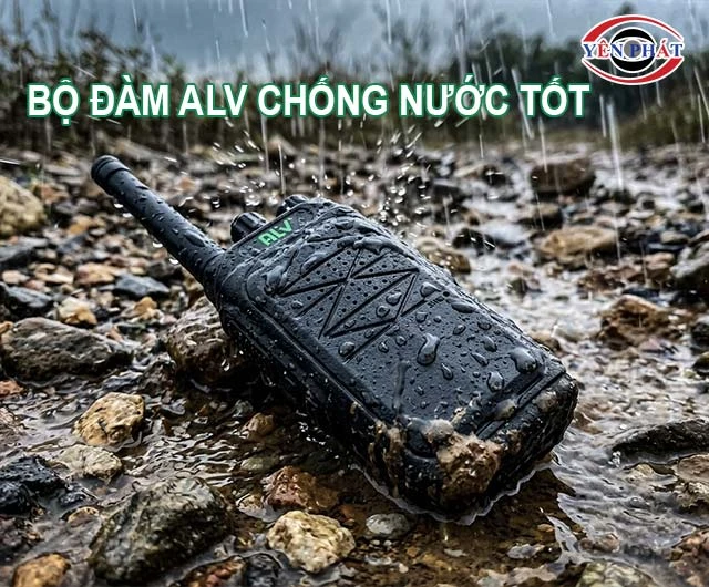 bộ đàm ALV chống nước tốt