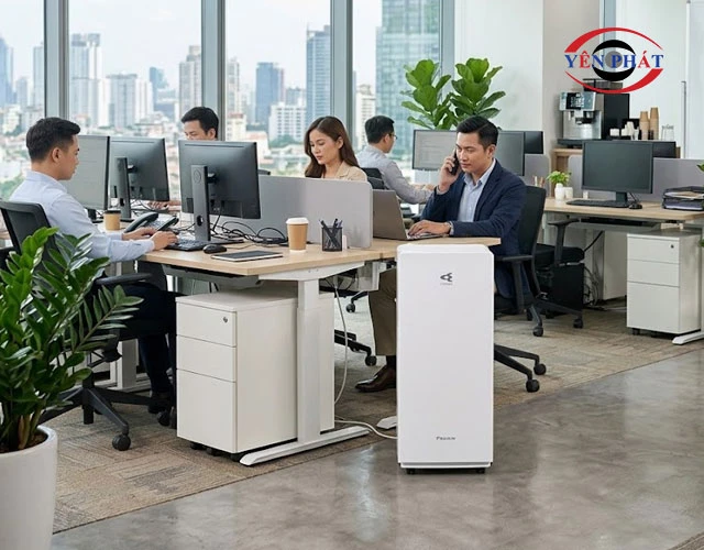 Máy lọc không khí tạo ẩm Daikin MCK70X-W phòng diện tích lớn