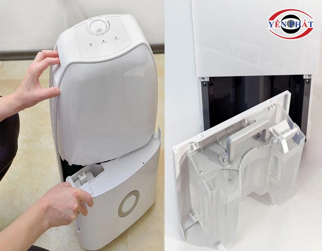 vệ sinh máy hút ẩm Corona