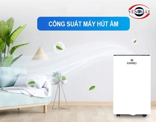 Xác định công suất máy hút ẩm 3 trong 1