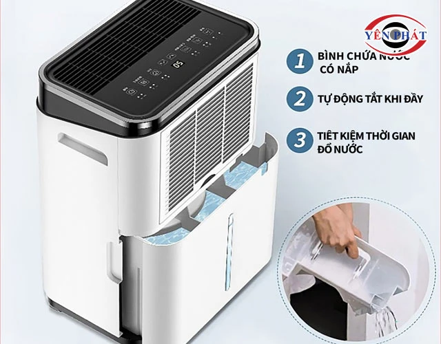 bình chứa Máy hút ẩm 25L