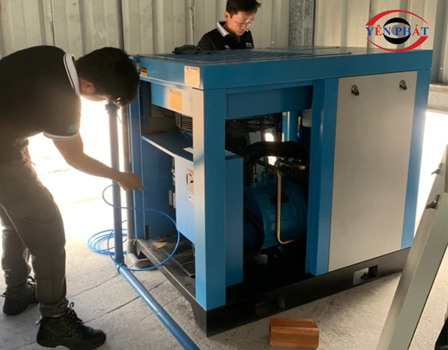 Máy nén khí bị quá nhiệt