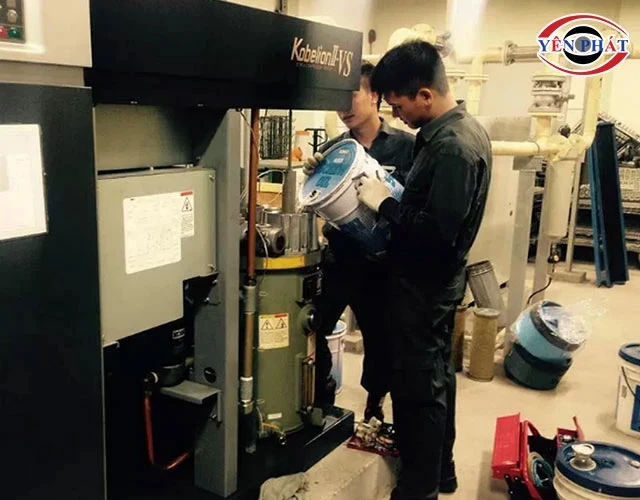 Máy nén khí không tự ngắt