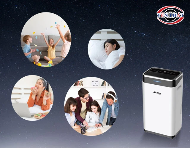 ứng dụng Máy hút ẩm 25L