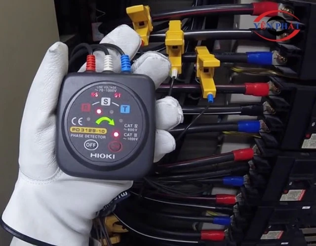 Sử dụng đồng hồ chuyên dụng để đo khi đấu điện 3 pha thành 1 pha