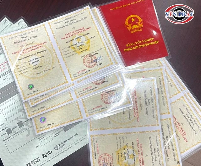 ép plastic bằng đại học