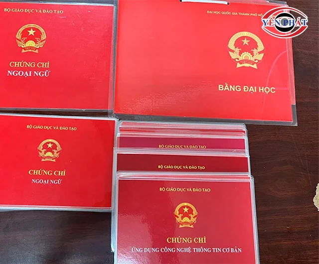 ép plastic bằng đại học