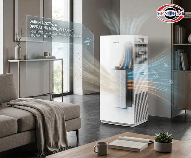 Máy lọc không khí Daikin ACK70Z-W