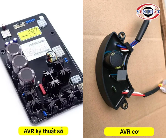 AVR máy phát điện cơ và kỹ thuật số