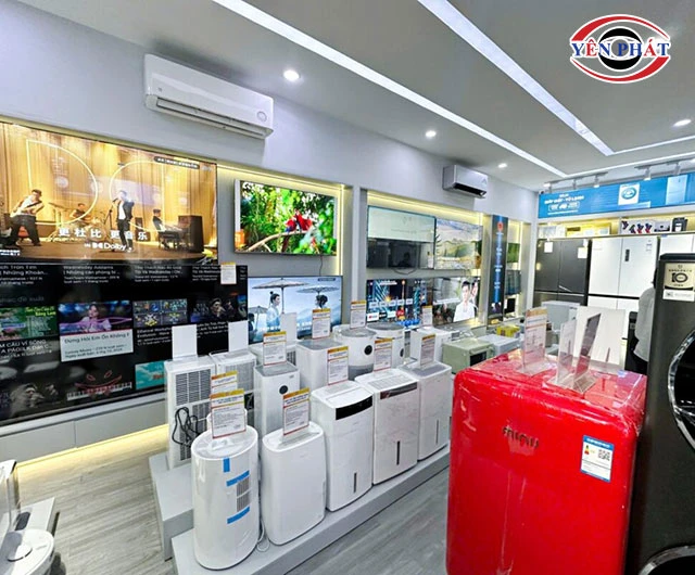 showroom của máy hút ẩm 20 lít