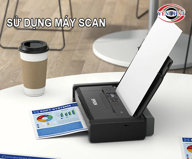 sử dụng máy scan