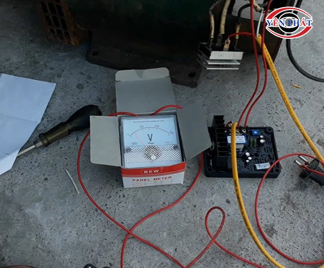 vận hành thử AVR máy phát điện
