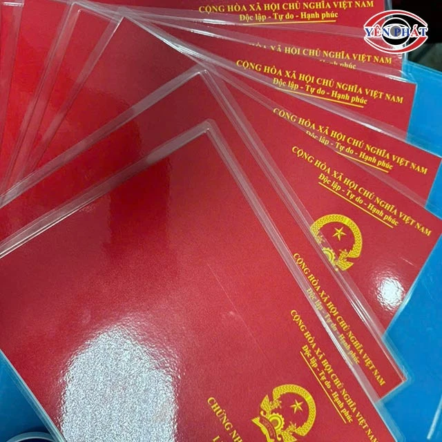  ép plastic chứng chỉ