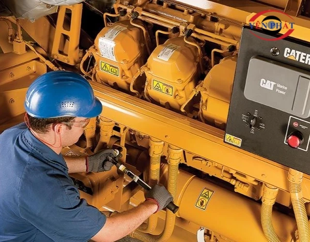 Vận hành định kỳ máy phát điện để máy chạy ổn định