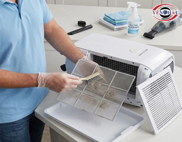 bảo dưỡng máy hút ẩm Bionaire