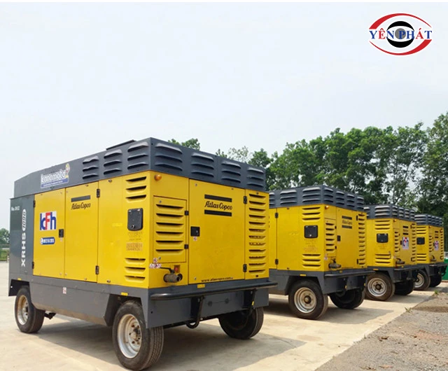 Cho thuê máy nén khí di động