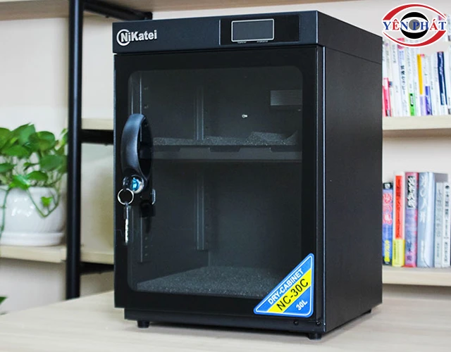 tủ chống ẩm Nikatei NC-30C nhỏ gọn